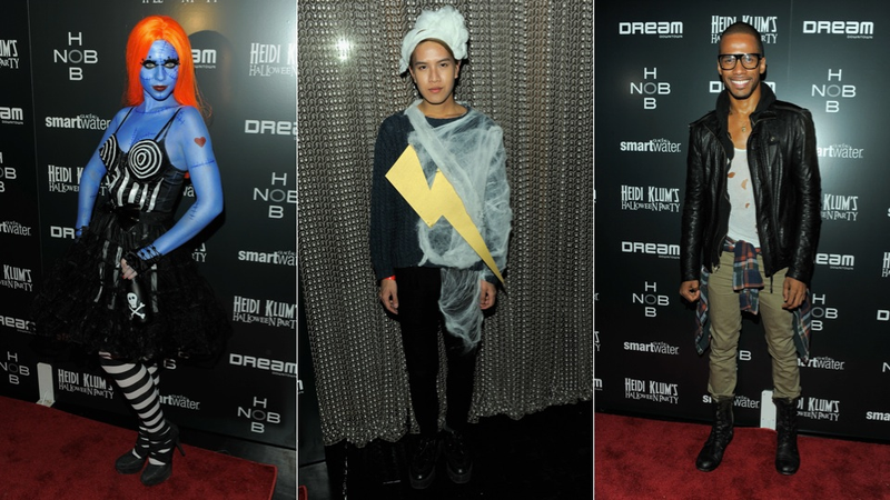 Illustration for article titled Guys & Ghouls Rocked Frighteningly Creative Costumes At Heidi Klum's Halloween Party